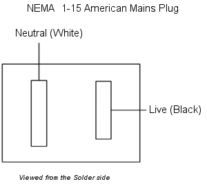 American 2 pin plug wiring diagram